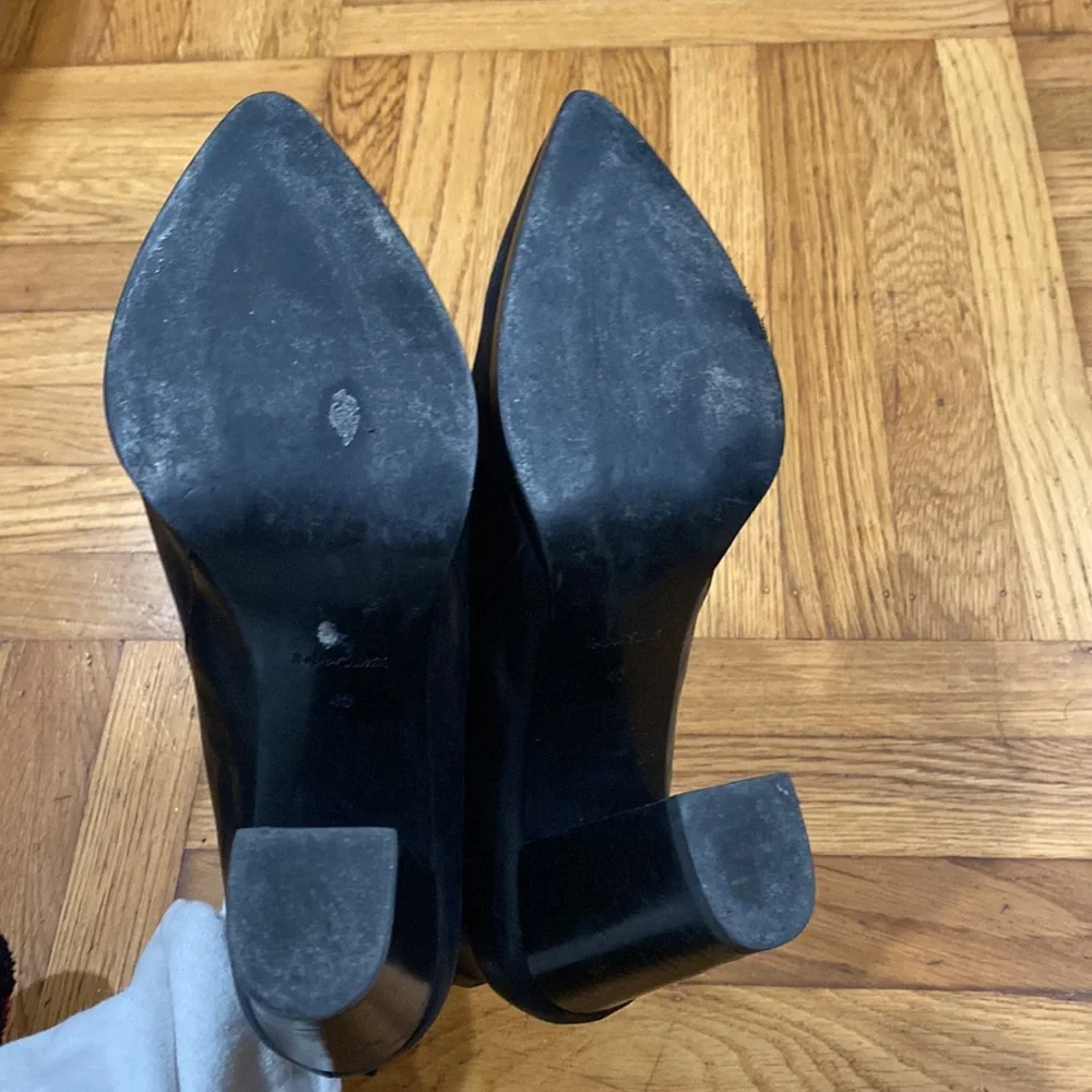 & Other Stories Stacked Heel Ankle Boots - Picture 10 of 10